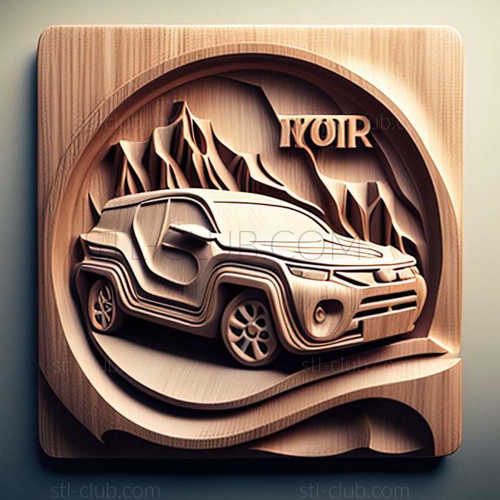 3D мадэль Toyota Rush (STL)